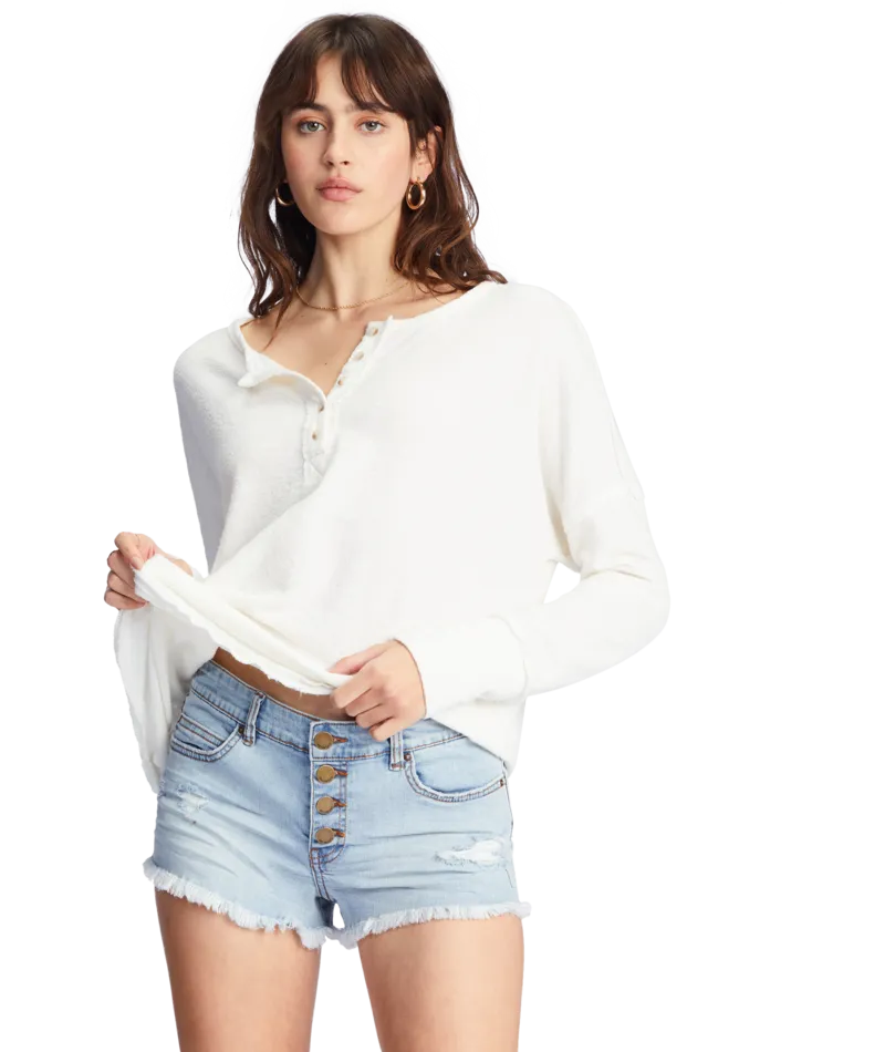 Billabong Buttoned Up Shorts-Indigo Rinse