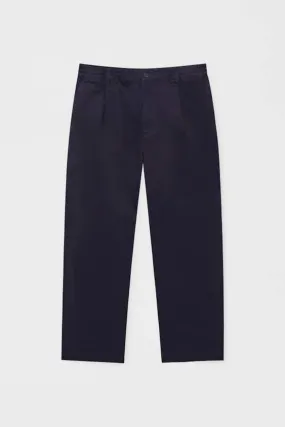 Black Trousers With An Elastic Waistband