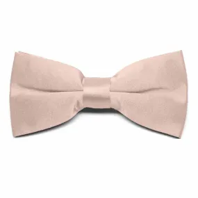 Blush Pink Clip-On Bow Tie