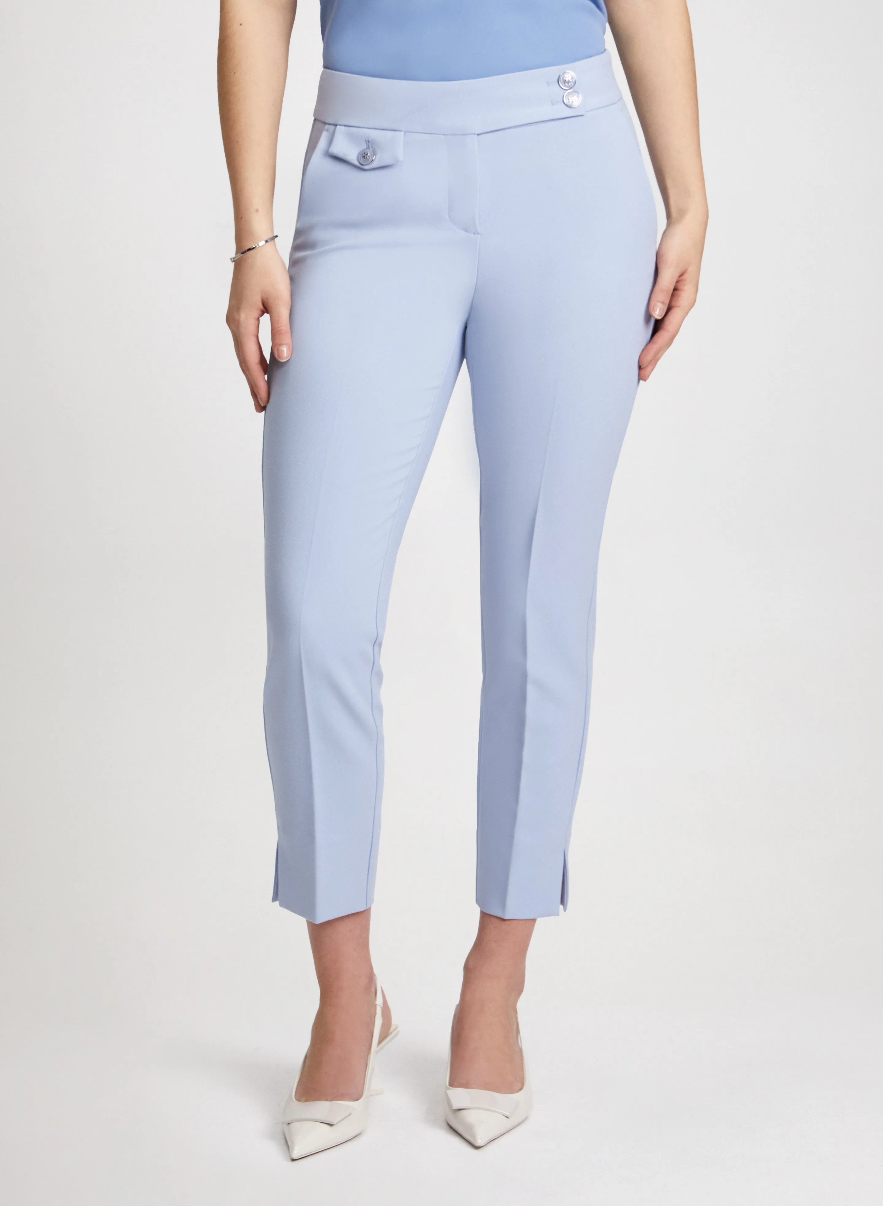 City Fit Slim Leg Ankle Pant