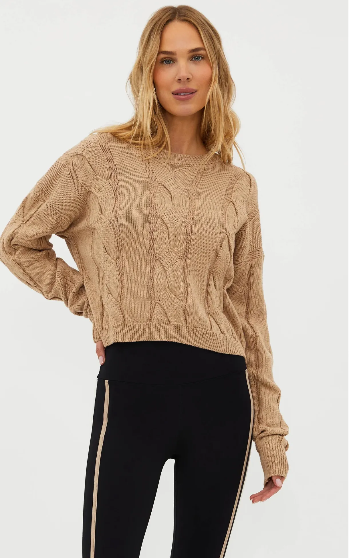 Clarice Sweater in Sandshell