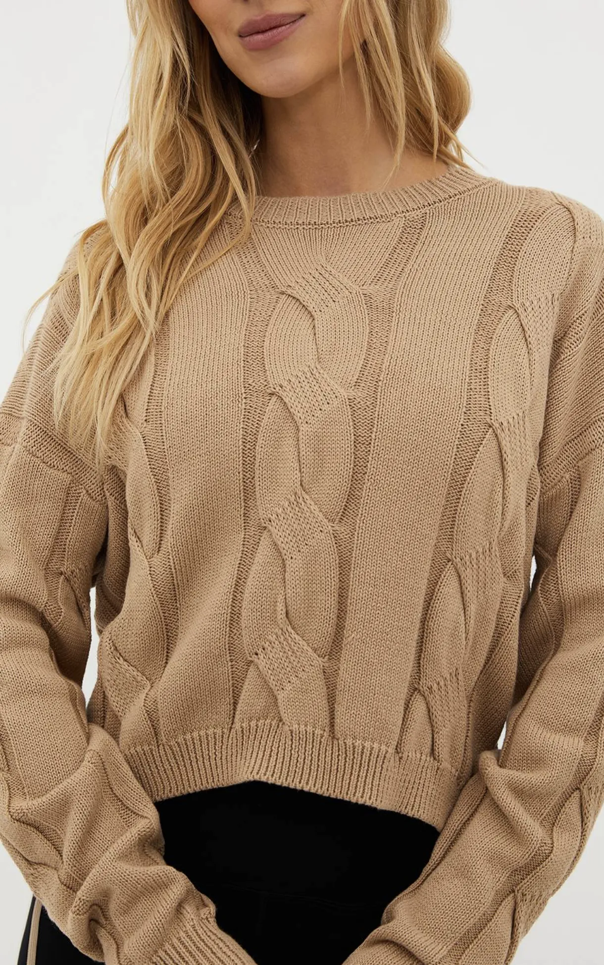 Clarice Sweater in Sandshell