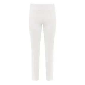 Classic Pull-On Ankle Pant - White