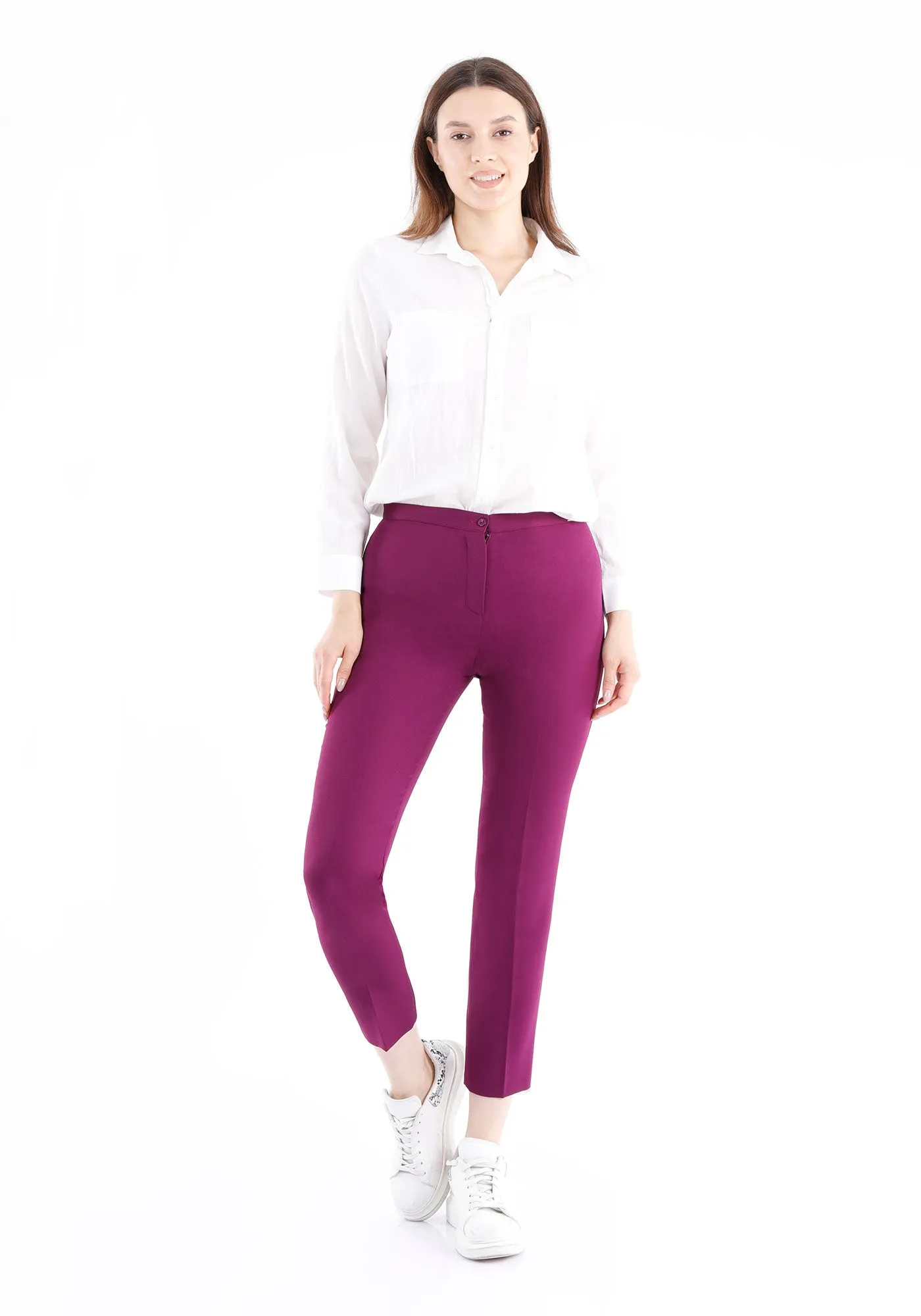 Damson Ankle Length Skinny Pants