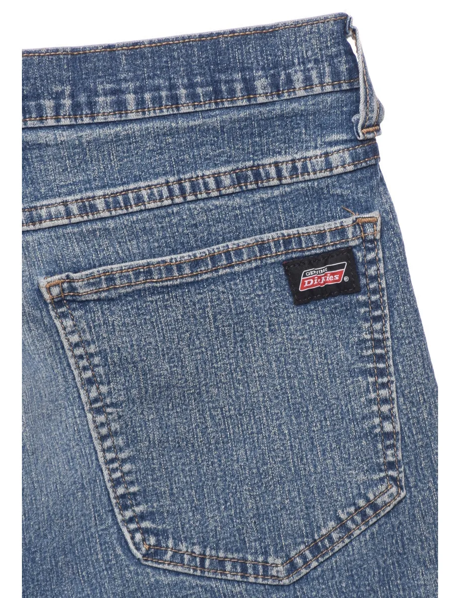 Dickies Medium Wash Denim Shorts - W31 L12