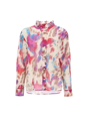 Gamble Tie-Dye Cotton Shirt