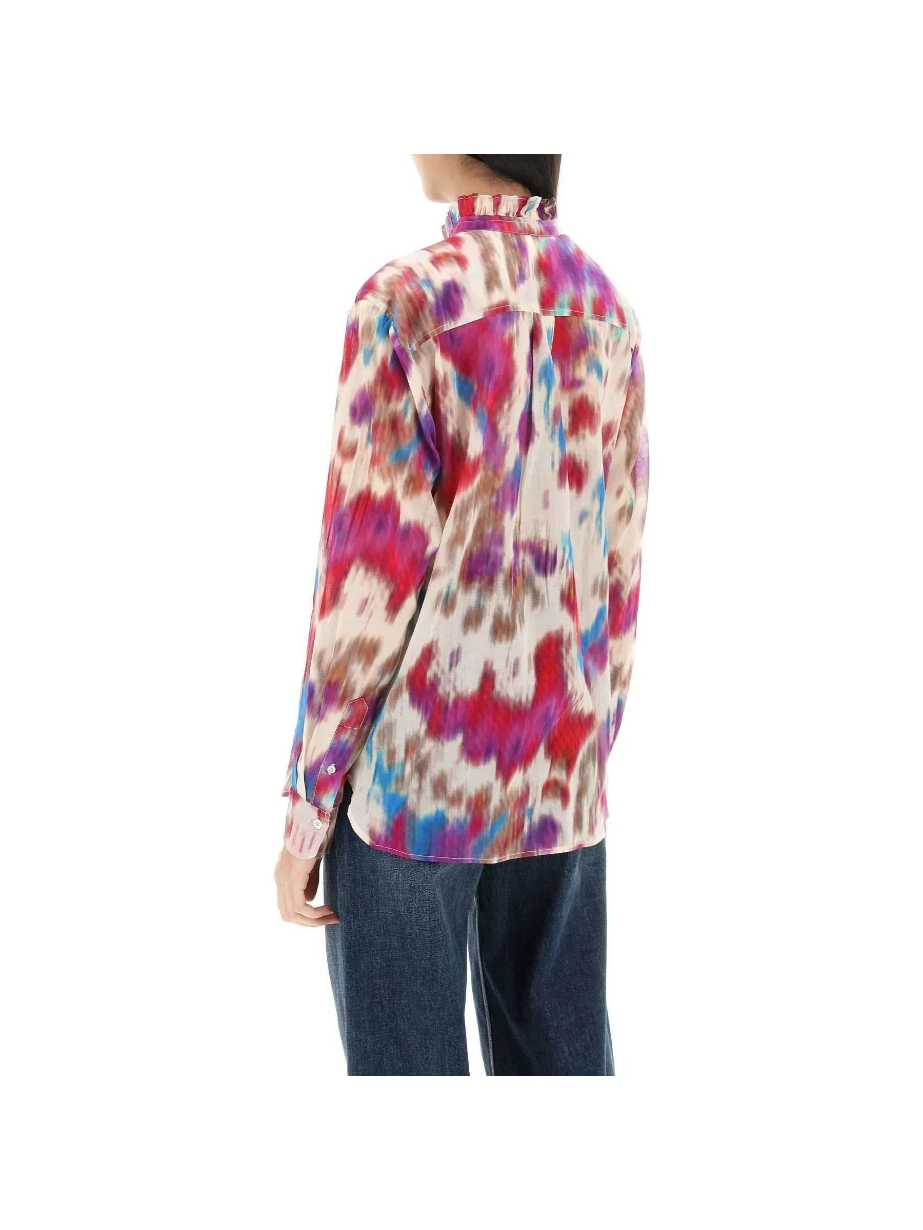 Gamble Tie-Dye Cotton Shirt