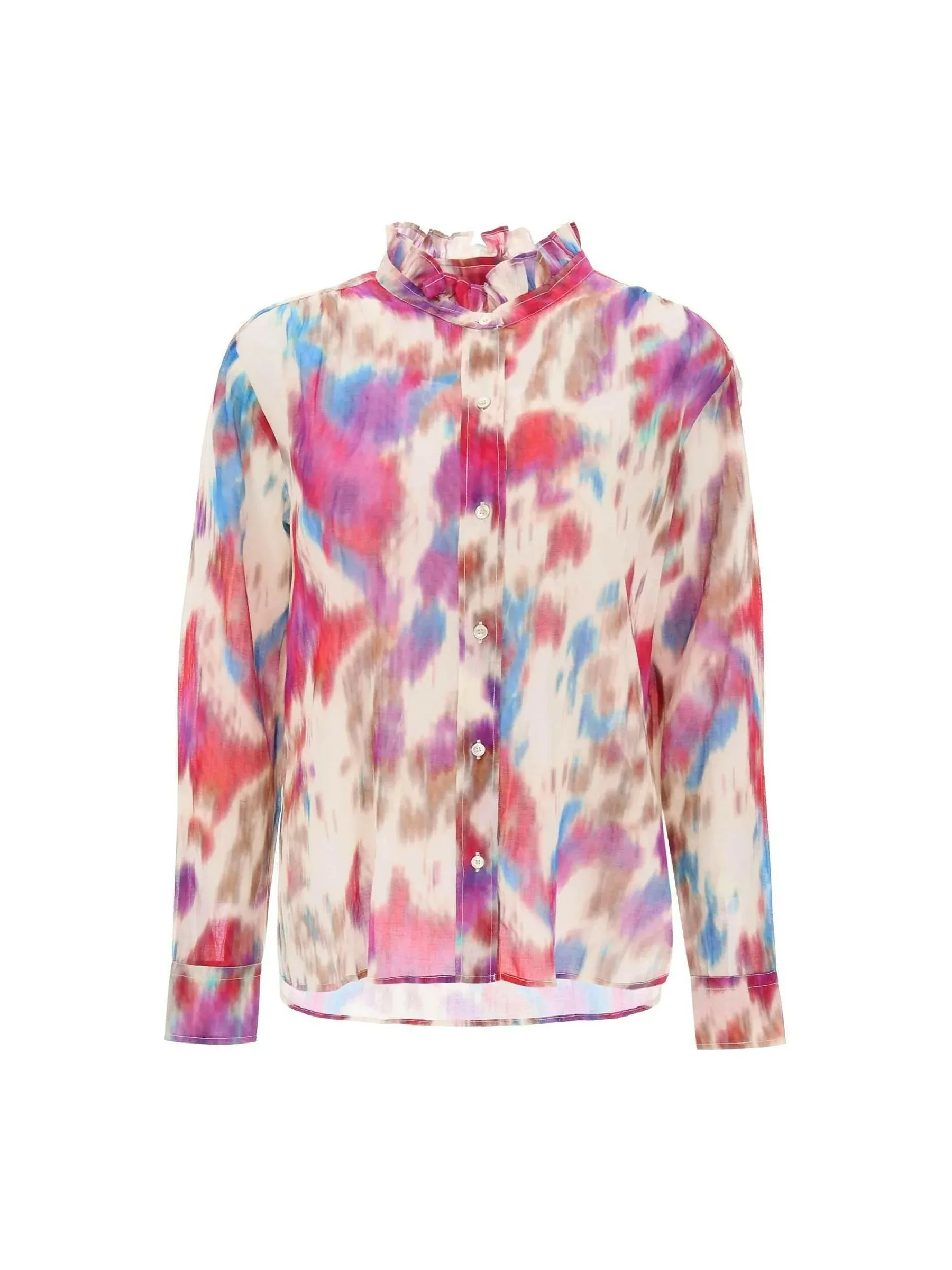 Gamble Tie-Dye Cotton Shirt