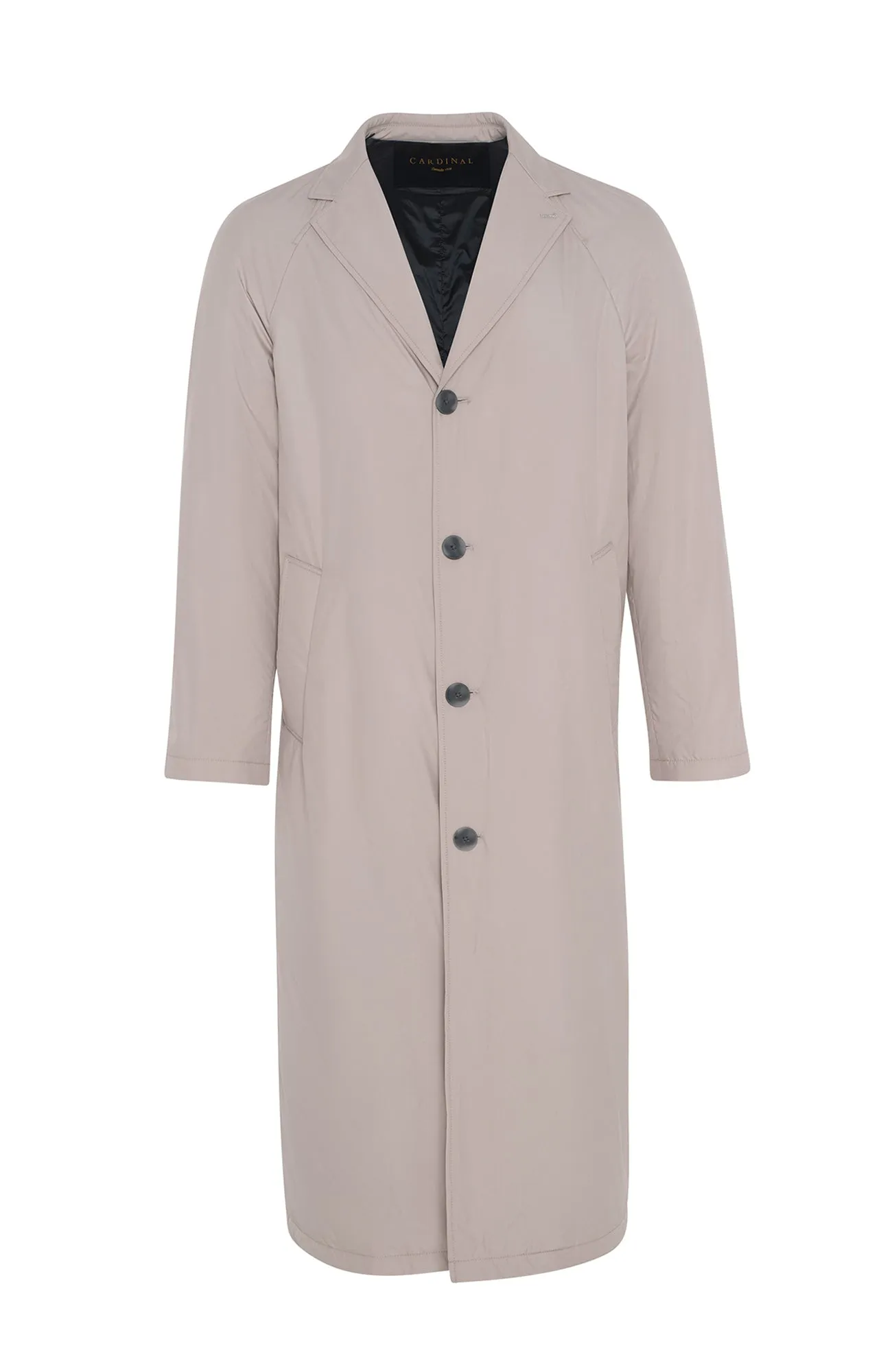 HEFNER SINGLE BREAST BELTED TOPCOAT