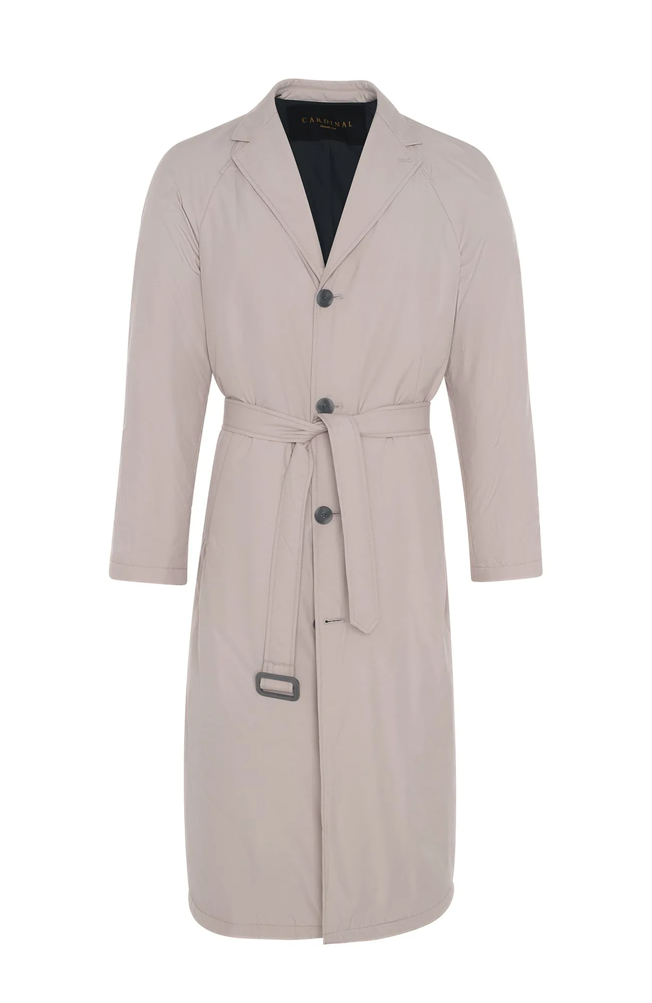 HEFNER SINGLE BREAST BELTED TOPCOAT