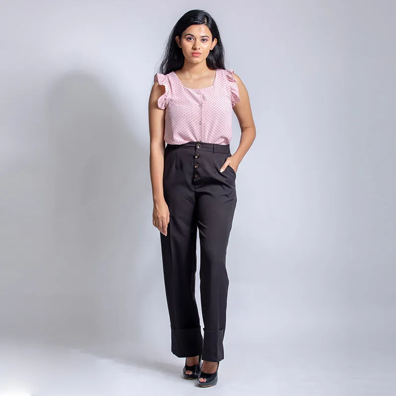 Hem Folded Trousers