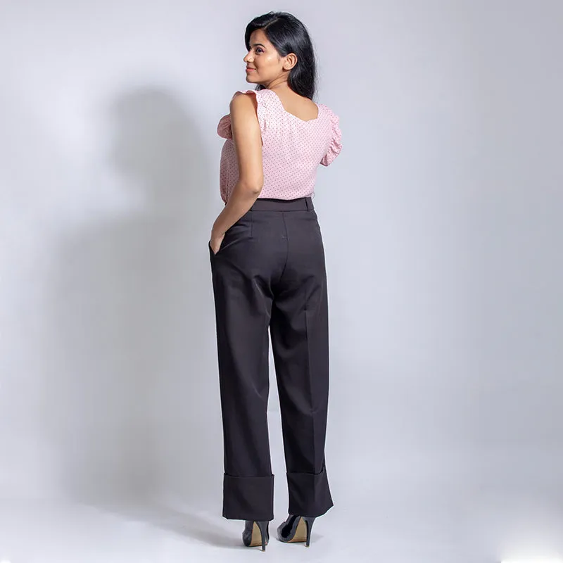 Hem Folded Trousers