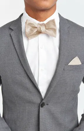 Josh Bow Tie ~ Champagne Solid