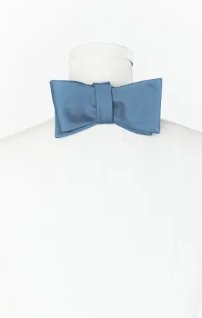 Josh Bow Tie ~ Slate Blue Solid