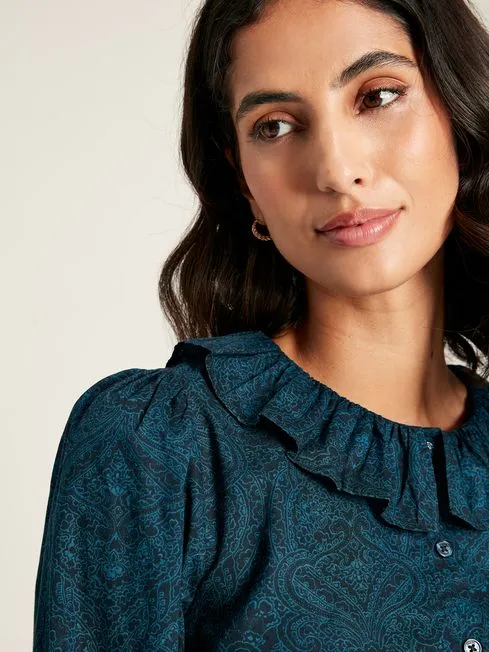 Joules Fallon Paisley Waterfall Blouse