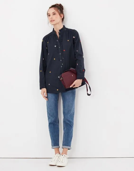 Joules Kristin Pie Crust Shirt