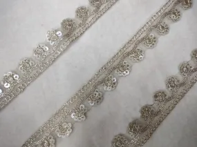 Light Gold Embellished Zari Trim