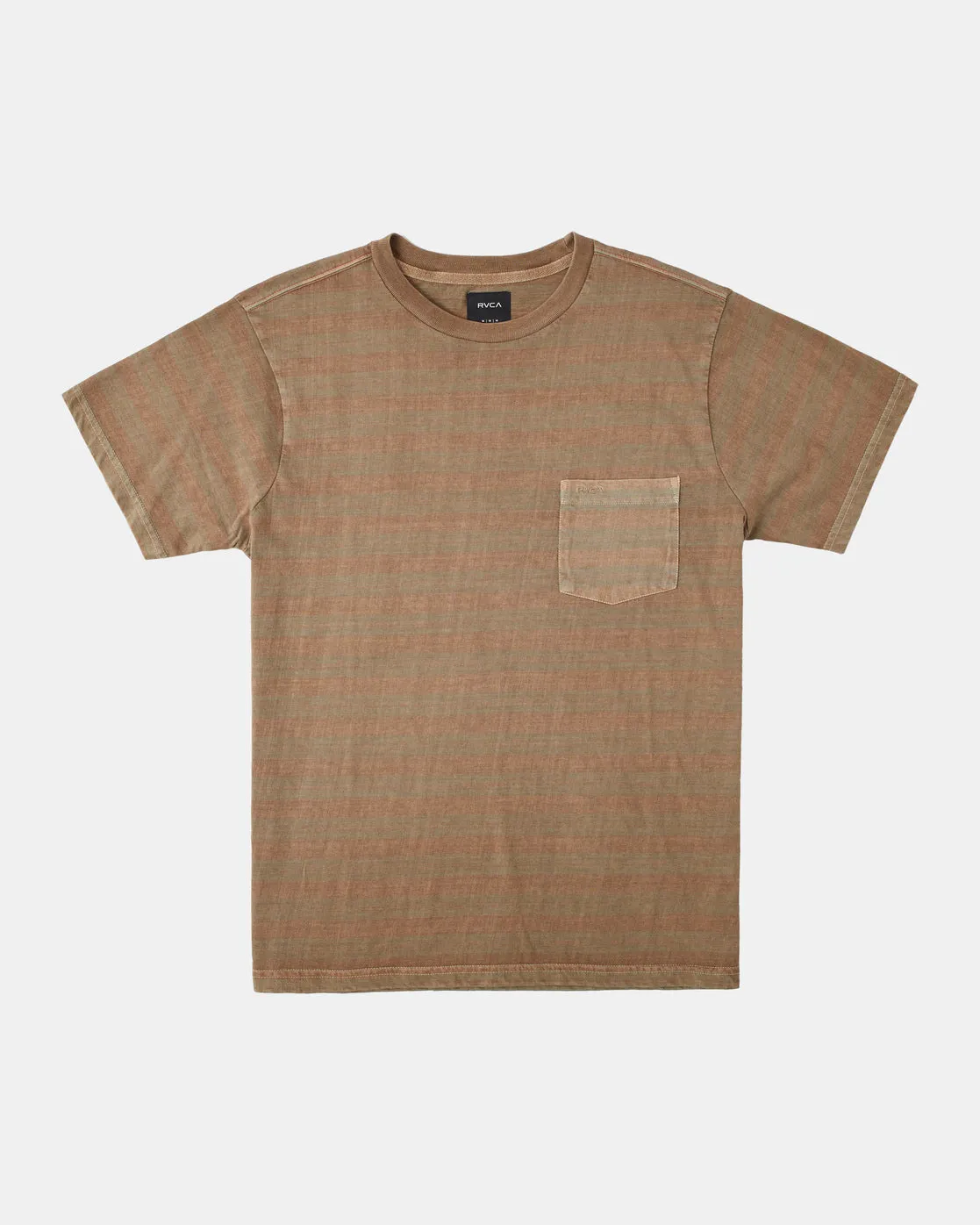 PTC Stripe Tee - Dark Khaki