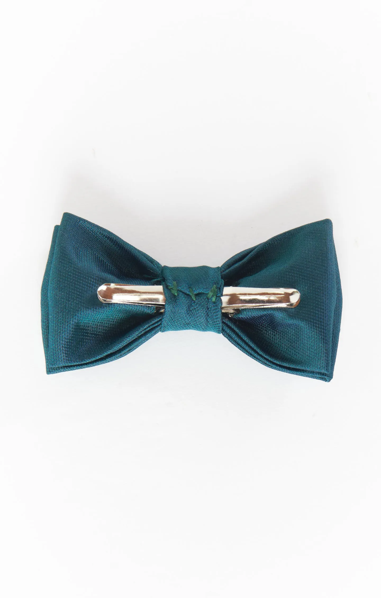 Range Kids Bow Tie ~ Emerald Green Solid