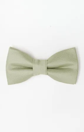 Range Kids Bow Tie ~ Moss Green Solid