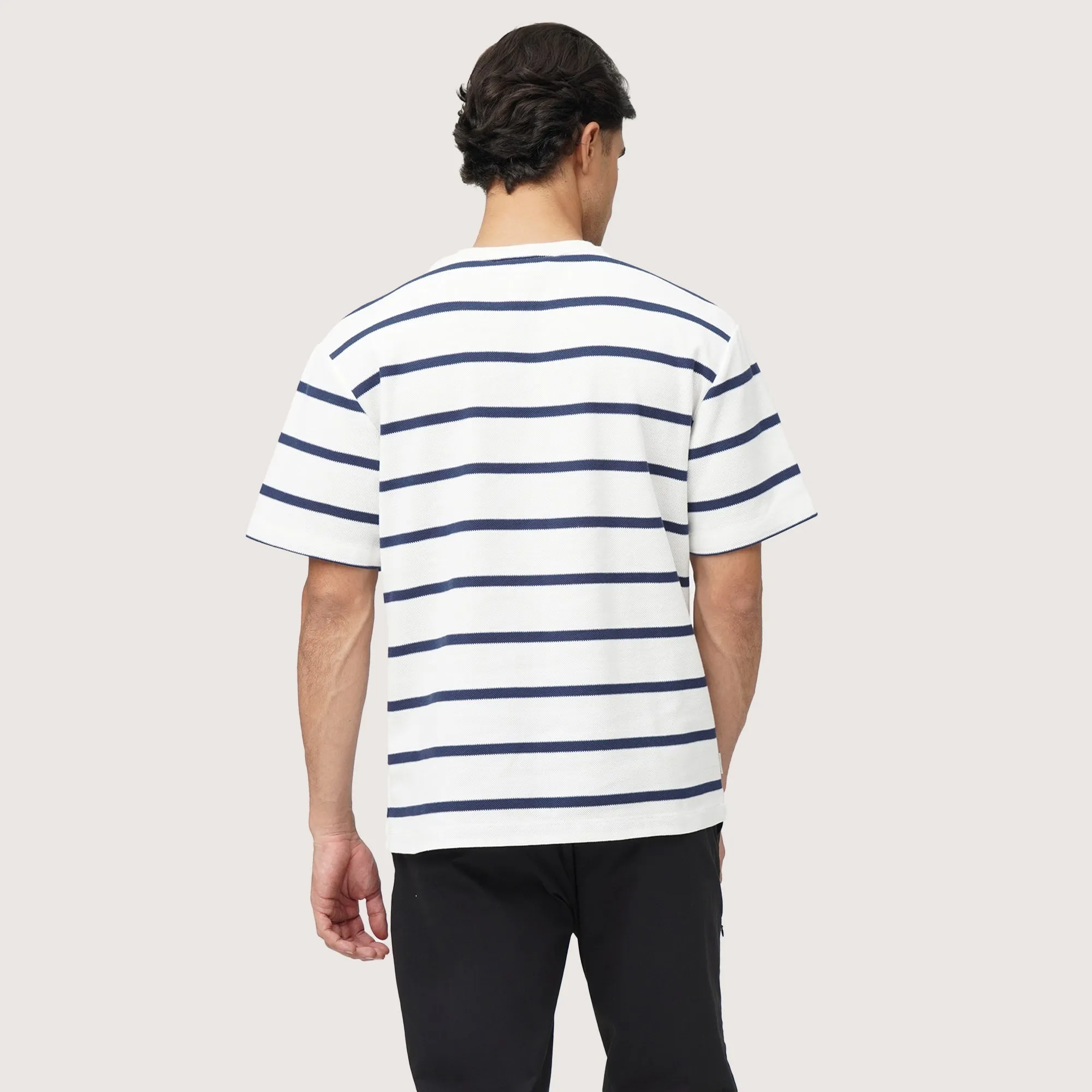 Relaxed Fit Striped T-Shirt