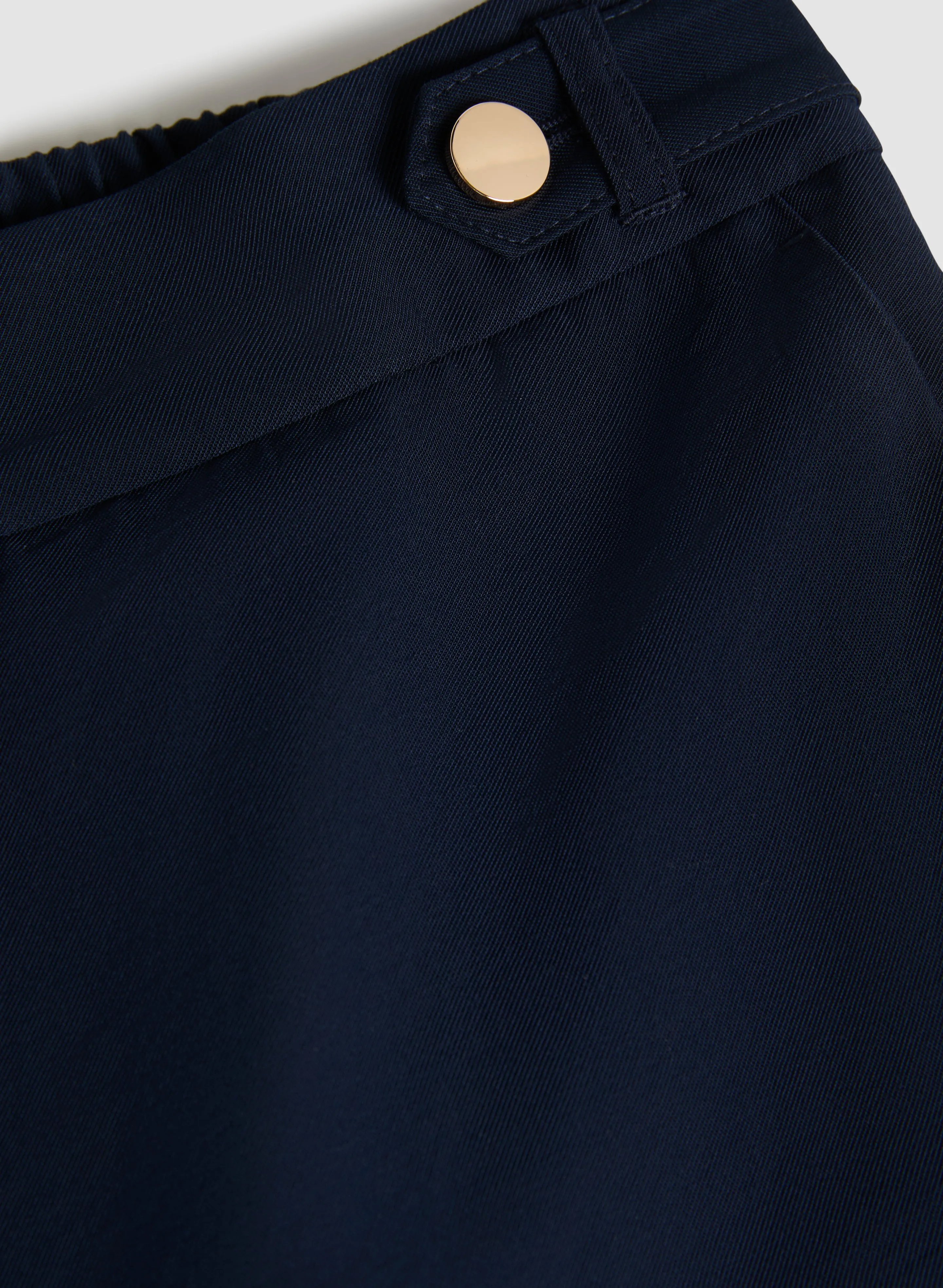 Side Tab Detail Pull-On Shorts