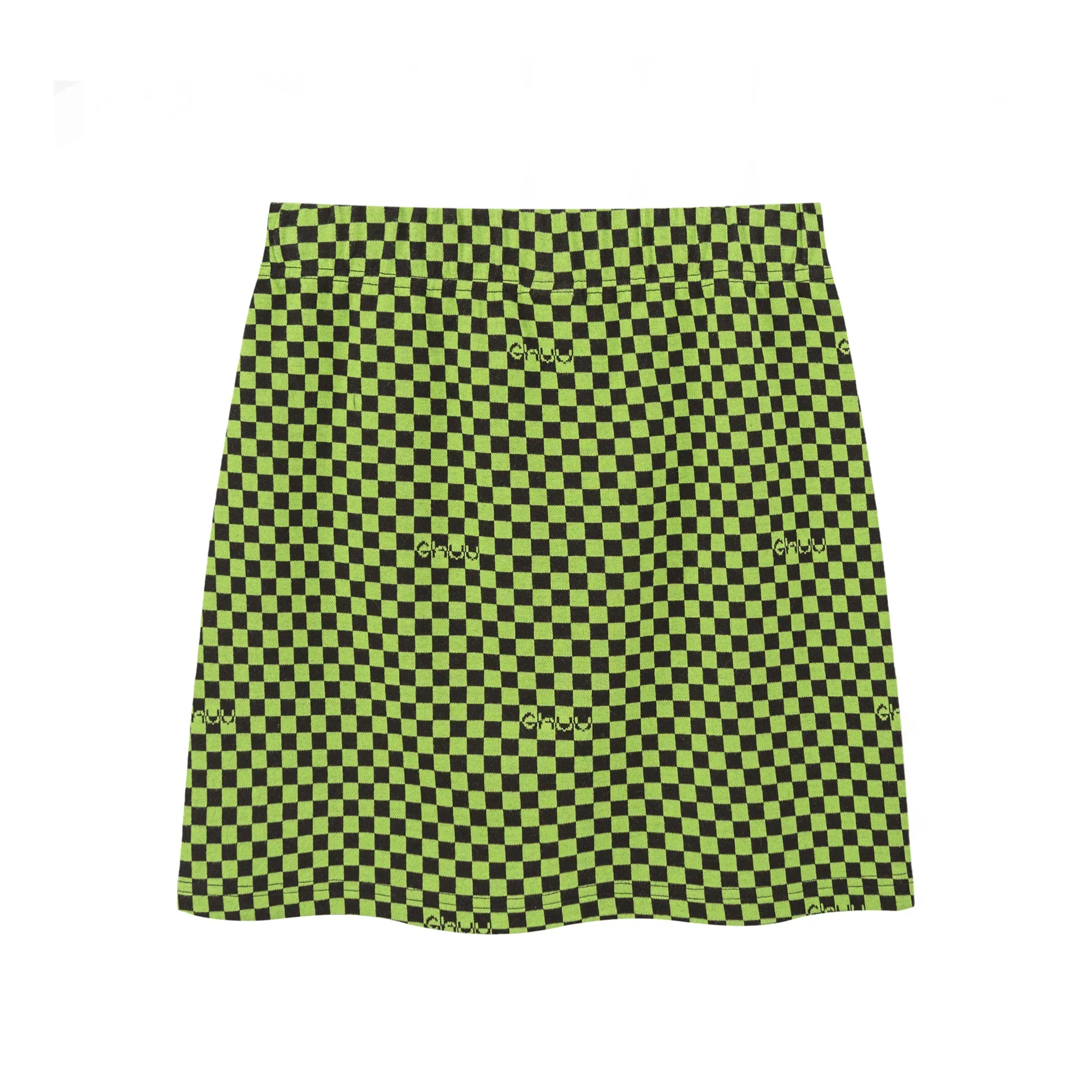 Some Statements Mini Checkered Skirt