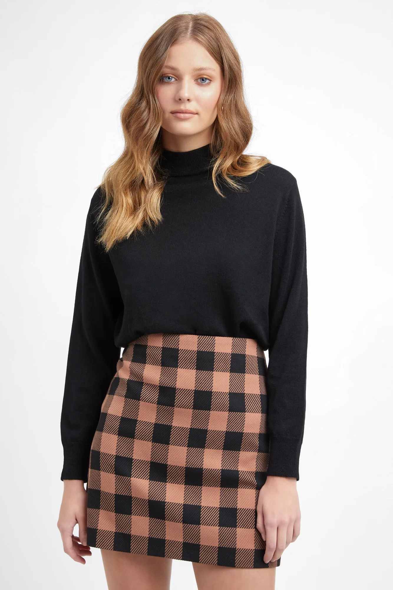 Tribeca Check Mini Skirt