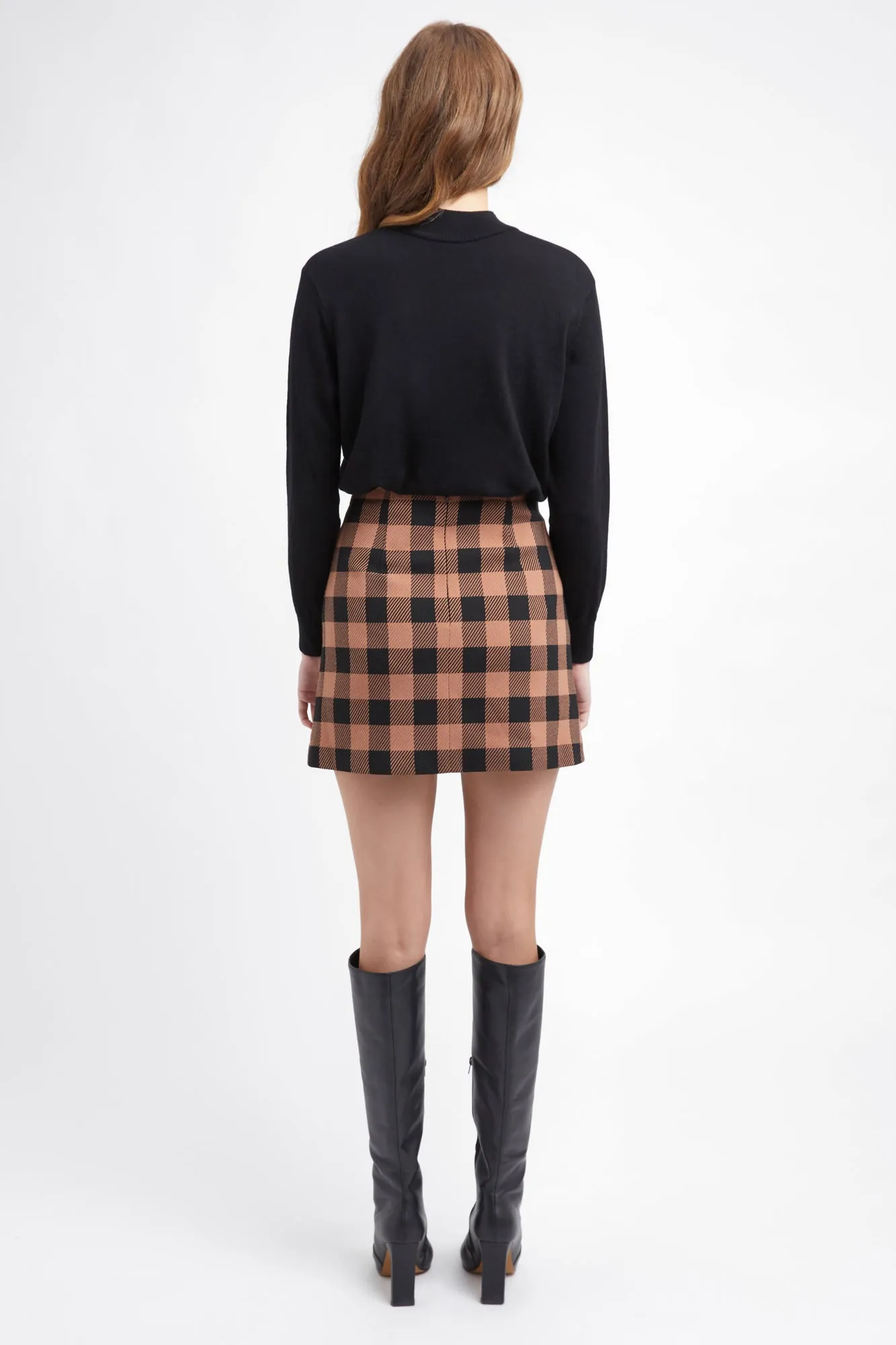 Tribeca Check Mini Skirt